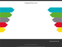 Tablet Screenshot of magazinkeyfi.com